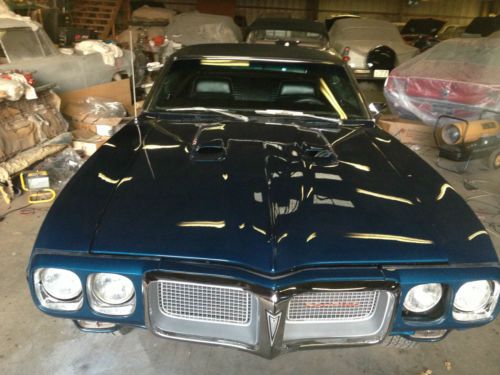 1969 pontiac firebird--400, 4-speed manual trans, phs documented