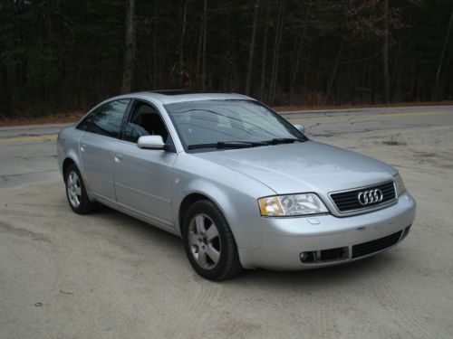 2000 audi a6 quattro base sedan 4-door 2.7l