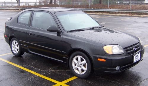 2004 hyundai accent gt 3 door coupe - manual - low miles