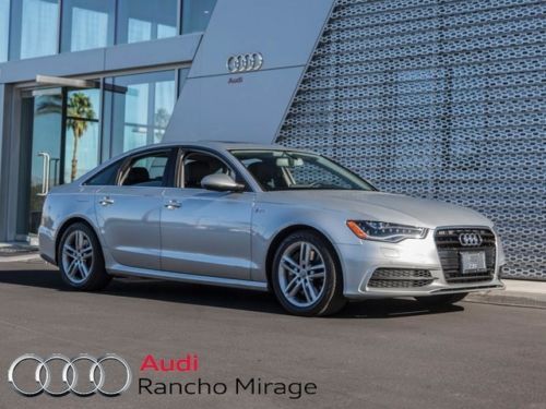 2012 audi a6 ice silver prestige sport package side assist