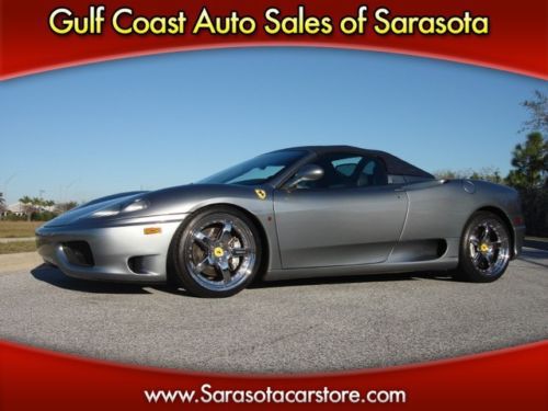 2003 ferrari only 16k miles! chrome rims! daytona style seat! carfax! nice!