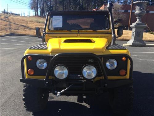 1997 land rover defender d90 soft top