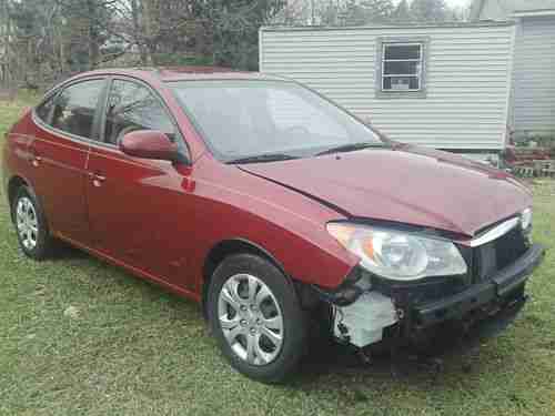 NO RESERVE 2010 Hyundai Elantra GLS LOW MILES 2.0L WRECKED REBUILDABLE SALVAGE, image 3