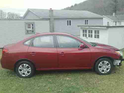 NO RESERVE 2010 Hyundai Elantra GLS LOW MILES 2.0L WRECKED REBUILDABLE SALVAGE, image 4