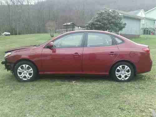 NO RESERVE 2010 Hyundai Elantra GLS LOW MILES 2.0L WRECKED REBUILDABLE SALVAGE, image 8