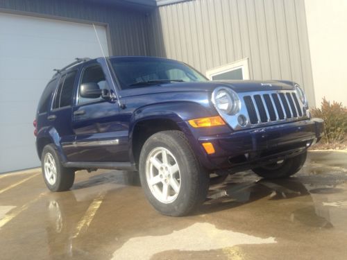 2007 jeep liberty 3.7l 4x4 leather loaded ultra cheap must see deal!!!
