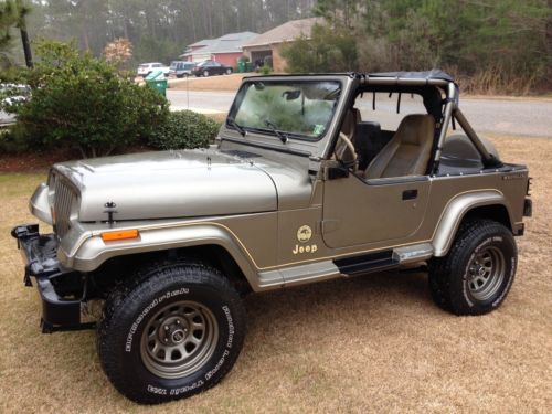 1990 jeep 4x4 wrangler sahara! no reserve!