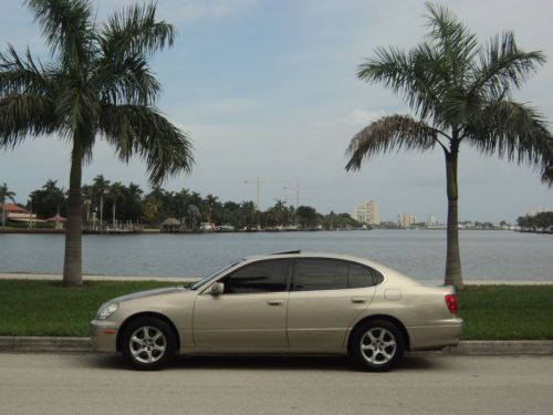2001 lexus gs300 low miles non smoker two owner clean must sell no reserve!!!