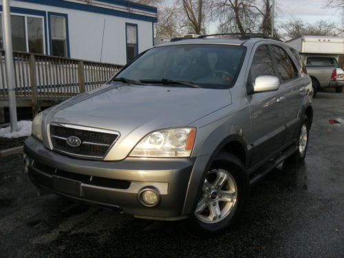 2003 kia sorento ex sport utility 4-door 3.5l no reserve, must see, clean carfax