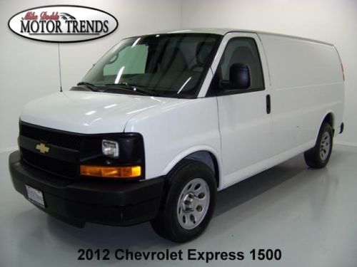 2012 chevy express 1500 cargo 4.3 v6 partition carpeted cargo stabilitrak 28k