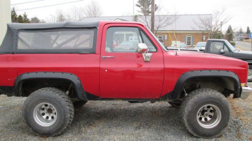 1988 chevy k-5 blazer soft top (rare)