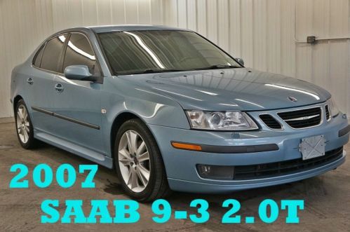 2007 saab 9-3 2.0t fully loaded nice sharp performance runs great sporty wow!!!!
