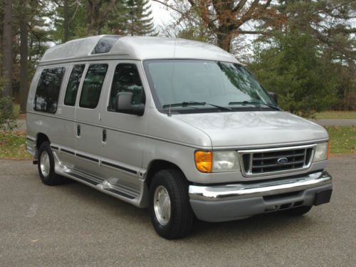 2003 ford e150 &#034;tuscany&#034; high-top conversion van, rare, clean