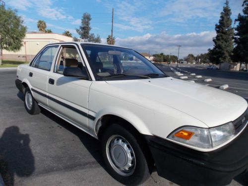 1988 toyota corolla dlx sedan 83k orig miles daily driver 4cyl gas saver