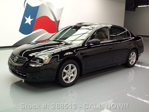 2006 nissan altima 2.5 sl sunroof heated leather 49k!! texas direct auto