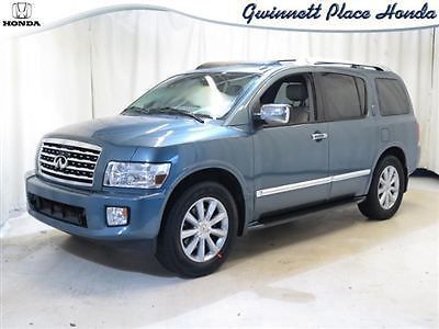 Infiniti qx56 rwd 4dr low miles suv automatic gasoline 5.6l dohc 32-valve v8 eng