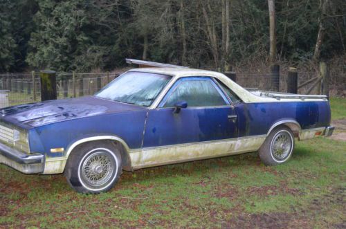 1982 chevrolet el camino