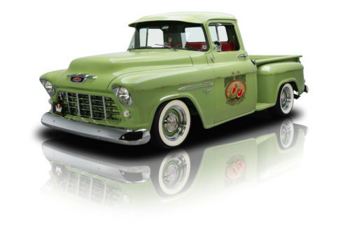 Frame off built 3100 pickup 355 v8 5 speed manual w/ac