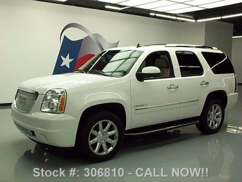 2013 gmc yukon denali awd sunroof nav dvd rear cam 6k! texas direct auto