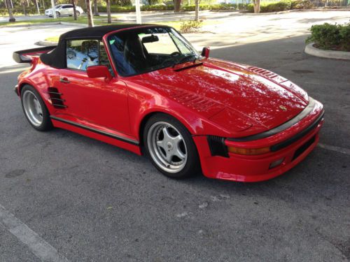 1988 porsche 930 (turbo) slant nose cabriolet