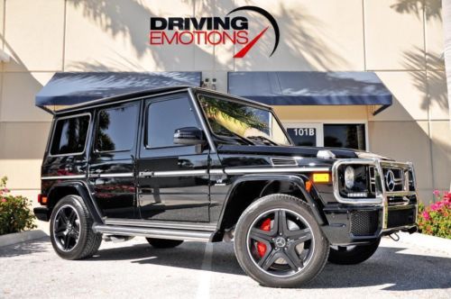 2013 mercedes g63 amg! designo! black/white! low miles!