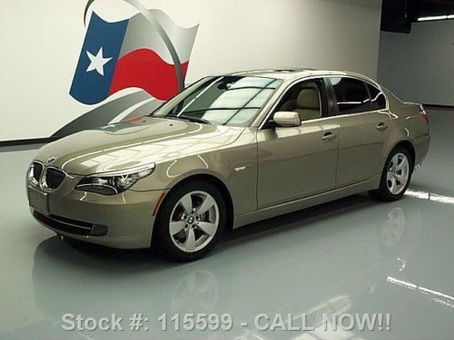 2008 bmw 528i premium sedan leather sunroof xenons 69k texas direct auto