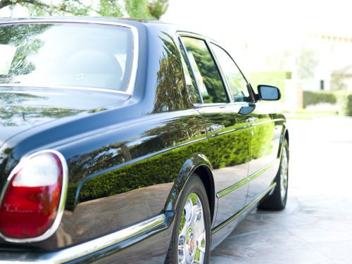 Bentley: Arnage R 2001 Bentley Black sedan / Black Interior 4 door 25k miles!, image 8
