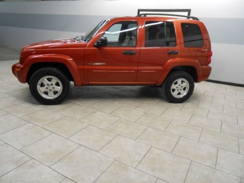 02 liberty limited 4wd leather heated seats we finance texas