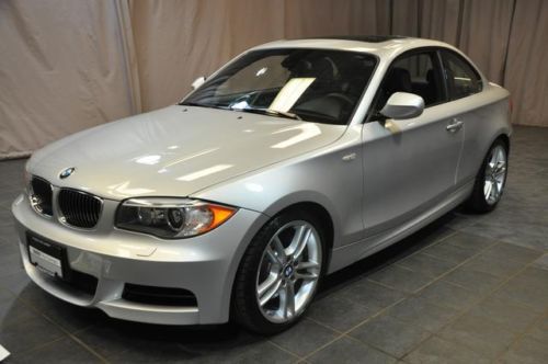 2013 bmw 135i coupe 6-speed m-sport titanium silver e82 6spd manual transmission