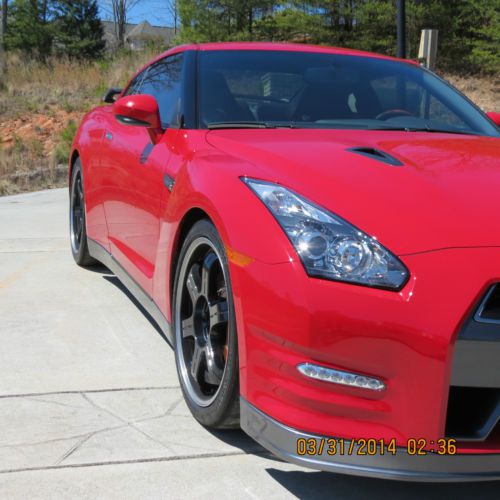 2014 Nissan GT-R Premium Black Edition Coupe - RED  - MINT Condition, US $98,500.00, image 5