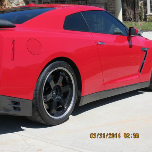 2014 Nissan GT-R Premium Black Edition Coupe - RED  - MINT Condition, US $98,500.00, image 7