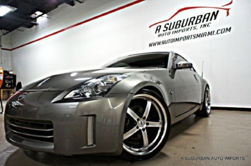 2008 nissan 350z coupe 20&#034; tsw wheels kenwood navigation manual nismo exhaust