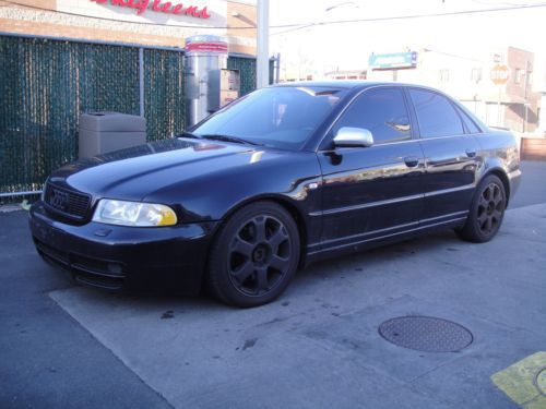 2000 audi s4 2.7t turbo quattro b5 base sedan awd 6 speed stick manual navigatio