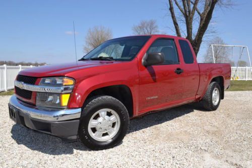 05 chevy colorado ext. cab. minor damage ez-fix &#034;rebuildable salvage&#034; no reserve