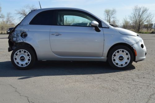2012 Fiat 500 Pop Hatchback 1.4L Salvage RUNS! Economical Only 6273 Miles L@@K!!, US $5,100.00, image 5