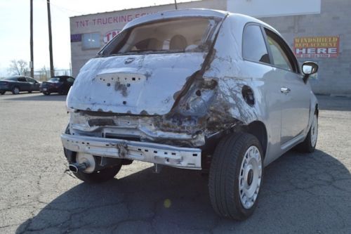 2012 Fiat 500 Pop Hatchback 1.4L Salvage RUNS! Economical Only 6273 Miles L@@K!!, US $5,100.00, image 15