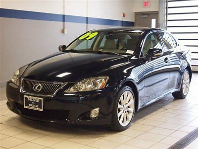 2009 lexus is250; navi; 1 owner; sharp!