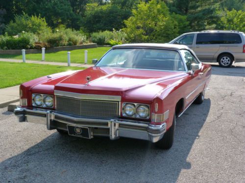 74 cadillac eldorado convertible