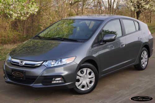 5-days *no reserve* &#039;12 honda insight hybrid 1-owner off lease *great mpg*