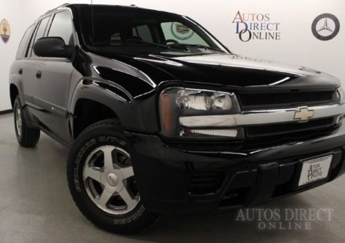 We finance 04 trailblazer ls 4wd clean carfax cloth bucket seats cd low miles