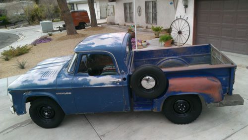 1965 dodge d100 series base 5.2l