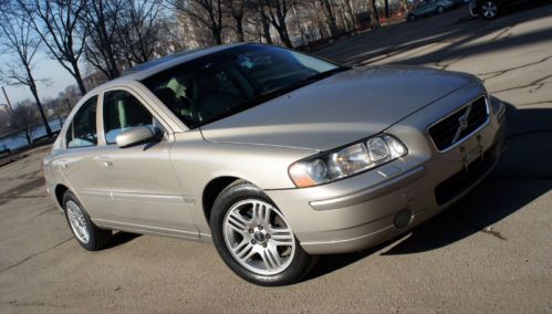 2005 volvo s60 2.5t turbo awd fully loaded luxury sedan 2.5l leather sunroof