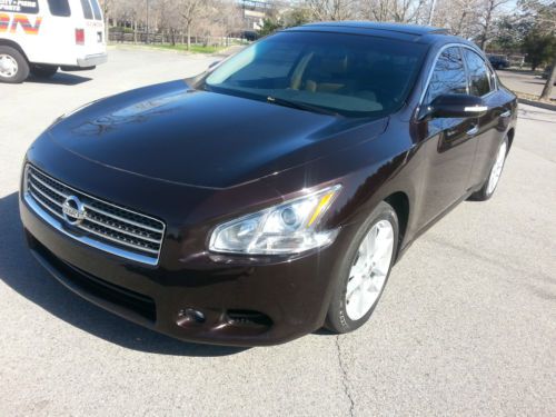 2011 nissan maxima sv sedan navigation back up cam salvage no reserve