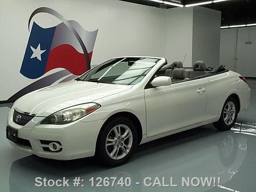 2007 toyota solara se convertible auto cruise ctrl 65k texas direct auto