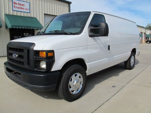 08 e-250 cargo van with bins fleet maintained fl van runs great low reserve