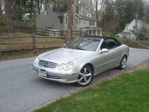 2004 mercedes clk 320 convertible