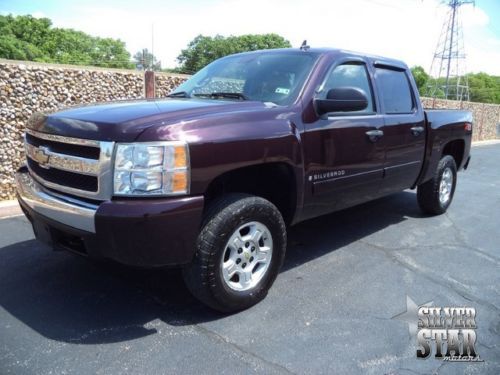 08 silverado lt 4wd z71 crewcab shortbed leather xnice tx!