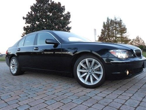 2008 bmw 750i automatic 4-door sedan