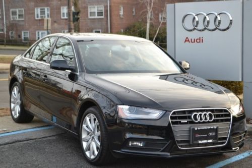 Audi cpo extended warranty, premium plus pkg, led lights, quattro awd!