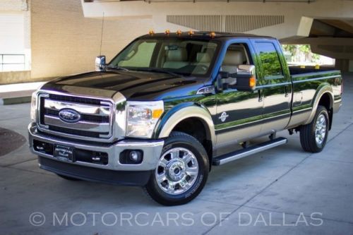 2012 ford f350 lariat 4x4 navigation sat radio bluetooth power stroke sunroof